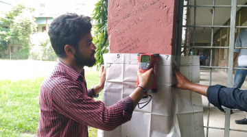 Fero-Scanner Test of Buildings at Tejgaon Government High School